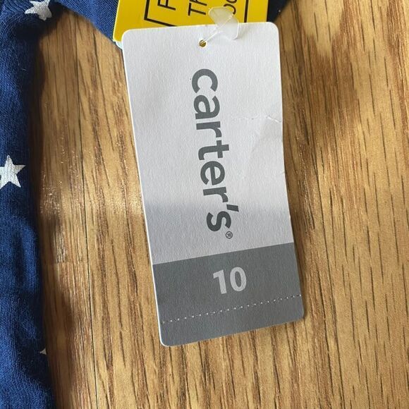 Carters Boys Patriotic Pocket Tee 10 - Picture 5 of 7